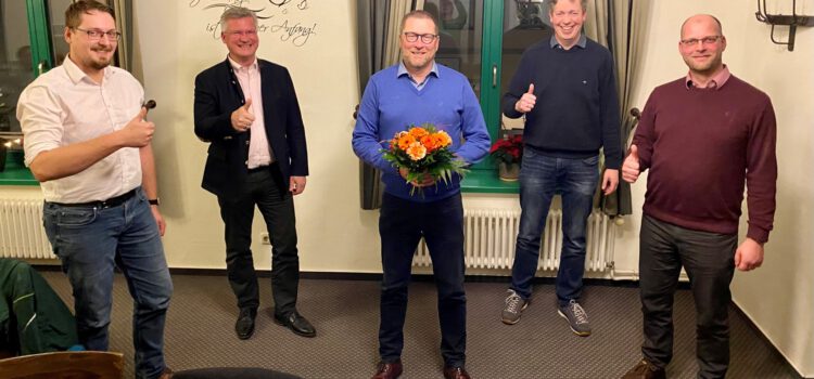 Dirk Flörke zum Kandidaten für die Bürgermeisterwahl 2022 nominiert